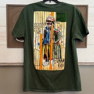 BASQUIAT Green Short Sleeve Tee